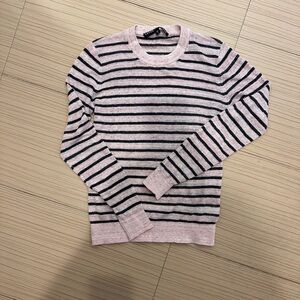 Women’s Veronica Beard Jeans Lightweight Linen Blend Crew Neck Sweater. Size M